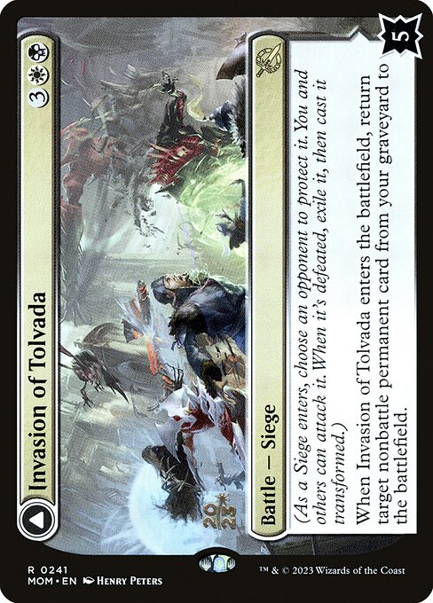 Invasion of Tolvada — March of the Machine Promos 241s