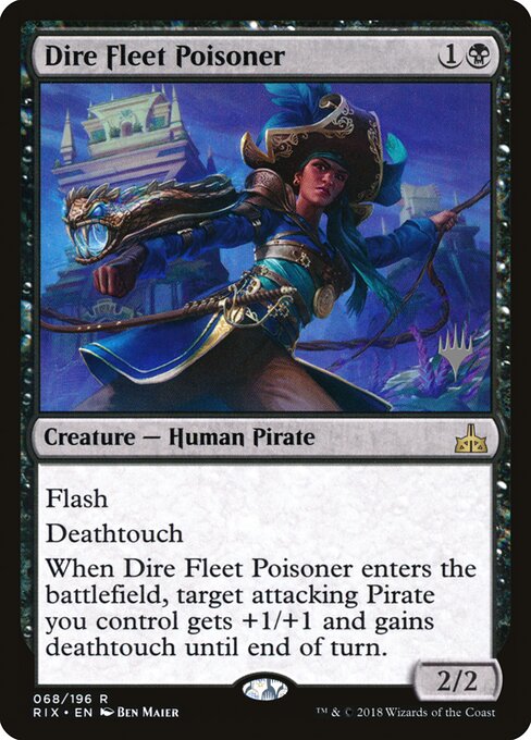 Envenenadora da Frota Macabra — Rivals of Ixalan Promos 68p