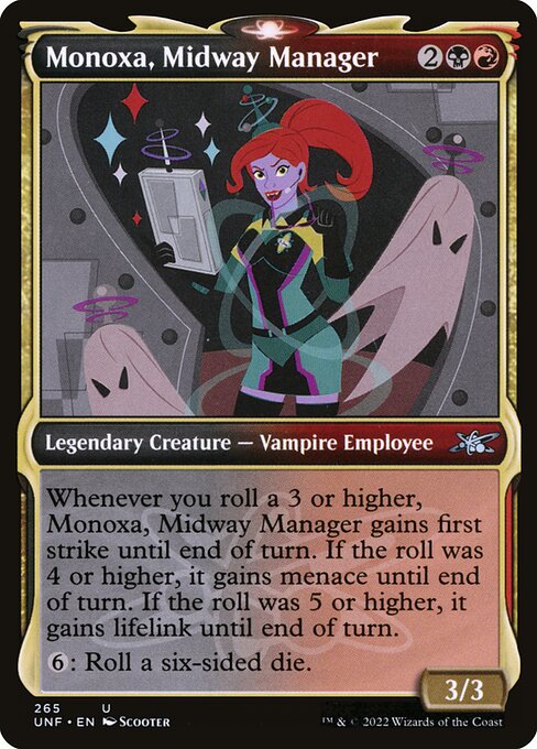 Monoxa, Midway Manager — Unfinity 265
