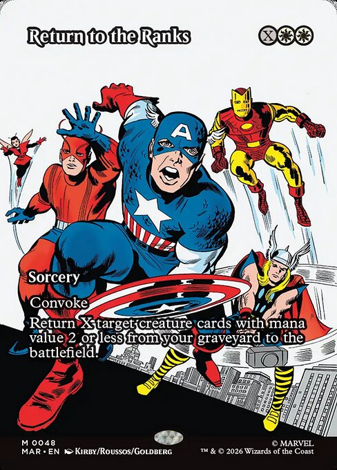 Retornar às Fileiras — Marvel Universe 48