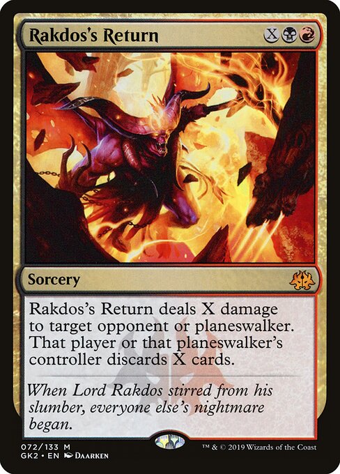 Retorno de Rakdos — RNA Guild Kit 72