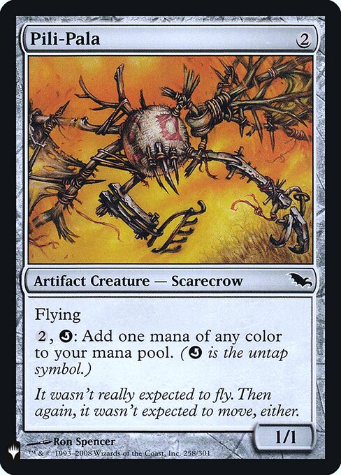 Pili-Pala — The List SHM-258