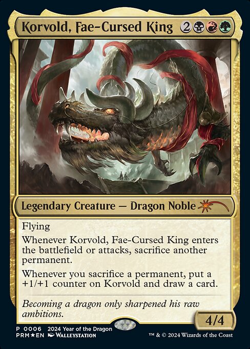 Korvold, Fae-Cursed King — Year of the Dragon 2024 6