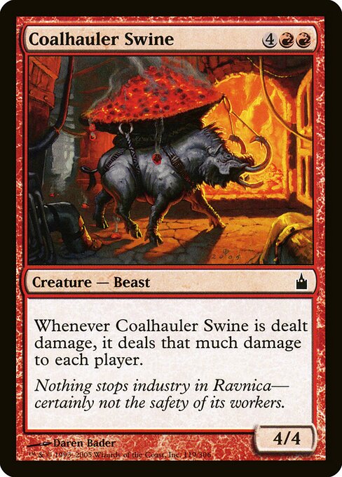 Porco Carrega-Carvão — Ravnica: City of Guilds 119