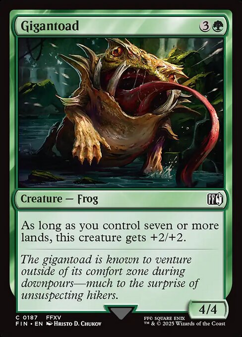 Gigantoad — Final Fantasy 187