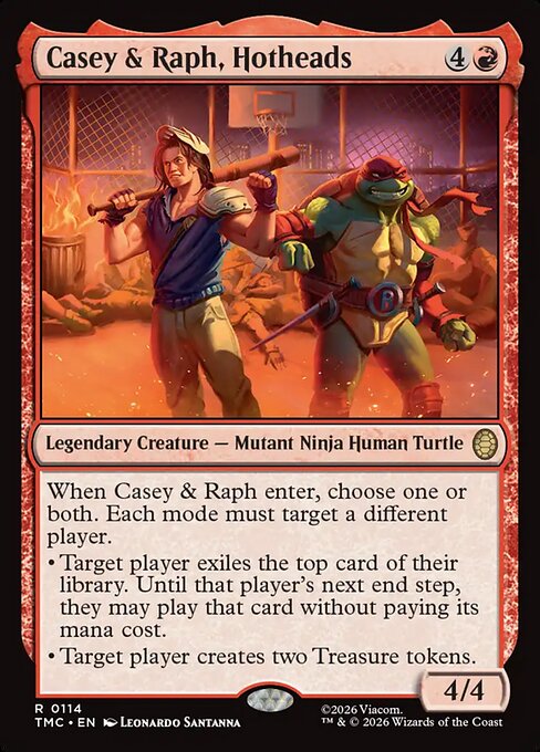 Casey & Raph, Hotheads — Teenage Mutant Ninja Turtles Eternal 114