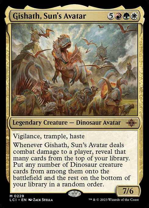 Gishath, Avatar do Sol