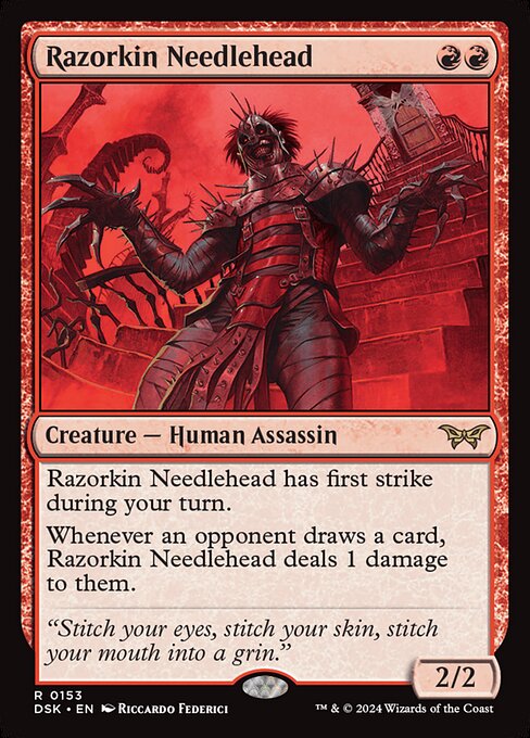 Razorkin Needlehead — Duskmourn: House of Horror 153