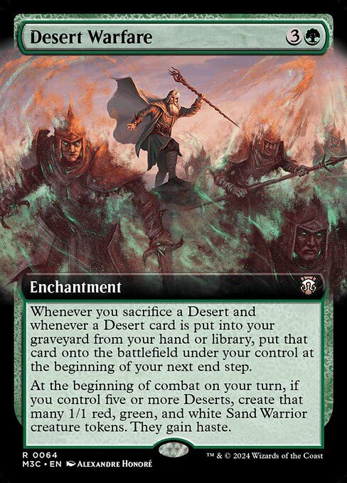 Desert Warfare — Modern Horizons 3 Commander 64