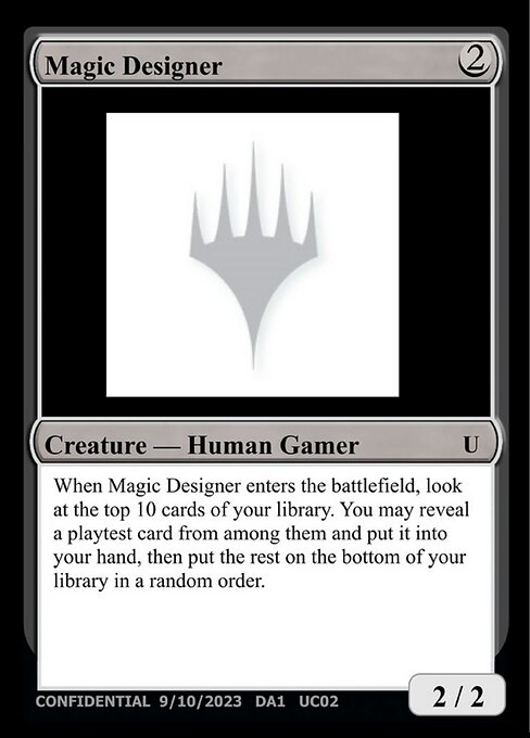 Magic Designer — Unknown Event UC02