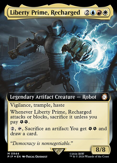 Liberty Prime, Recharged — Fallout 944