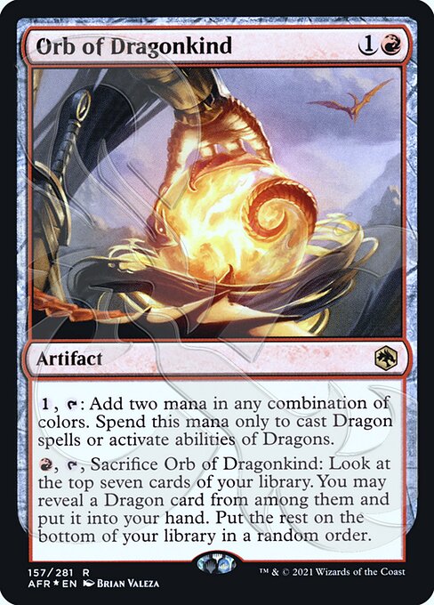 Orbe dos Dragões — Adventures in the Forgotten Realms Promos 157a