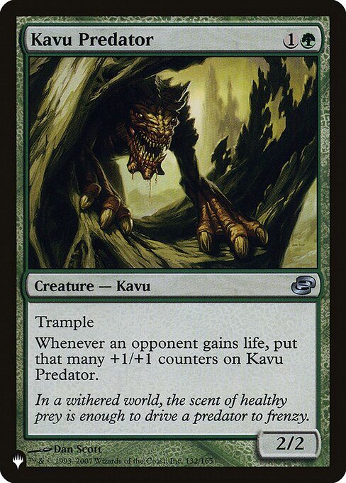 Kavu Predador — The List PLC-132