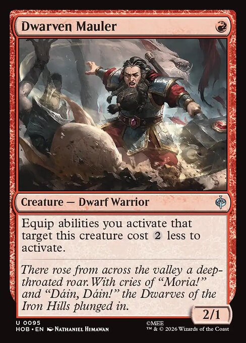 Dwarven Mauler — The Hobbit 95