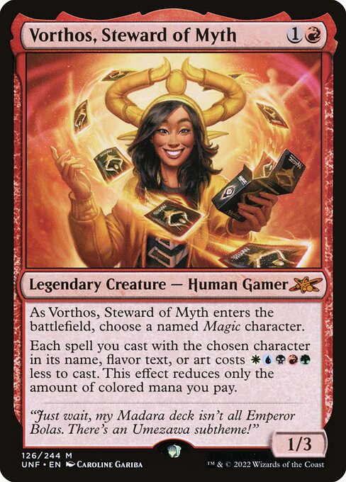 Vorthos, Steward of Myth — Unfinity 126