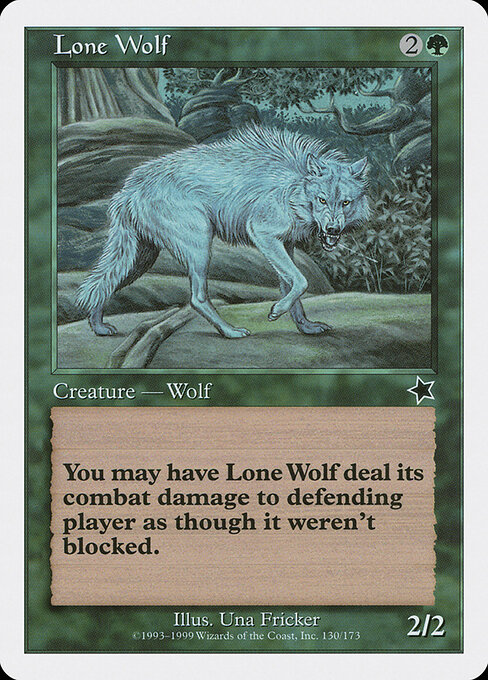 Lobo Solitário — Starter 1999 130