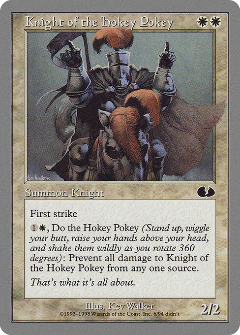 Knight of the Hokey Pokey — Unglued 6