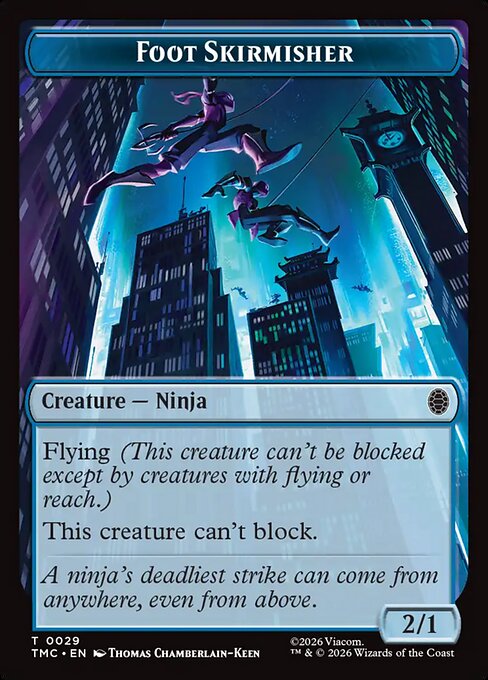 Foot Skirmisher — Teenage Mutant Ninja Turtles Eternal Tokens 29