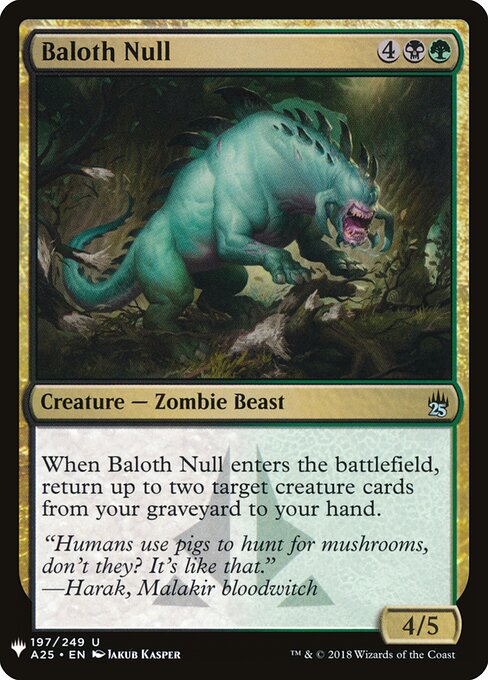 Baloth Nulo — The List A25-197