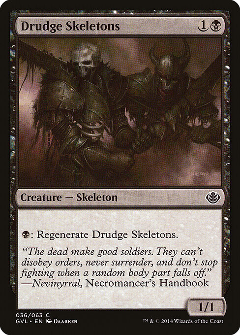 Esqueletos de Carga — Duel Decks Anthology: Garruk vs. Liliana 36