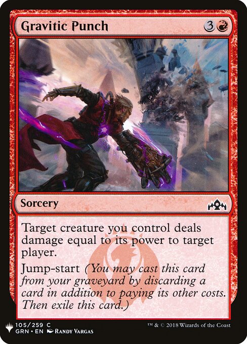 Soco Gravítico — The List GRN-105
