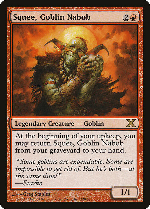 Squee, Nabobo Goblin — Tenth Edition 239