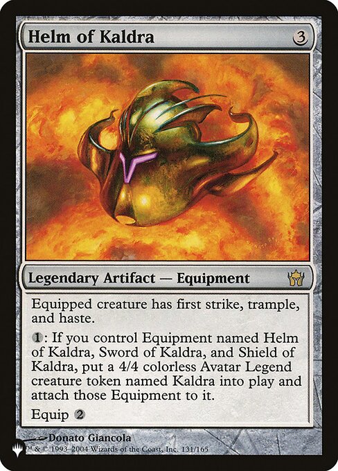 Elmo de Kaldra — The List 5DN-131