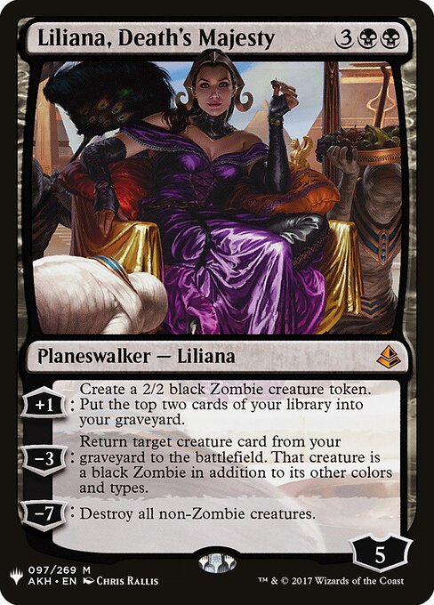Liliana, Majestade da Morte — The List AKH-97