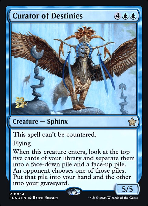 Curator of Destinies — Foundations Promos 34s