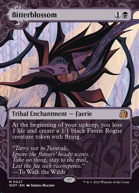 Florescência Amarga — Wilds of Eldraine: Enchanting Tales 27