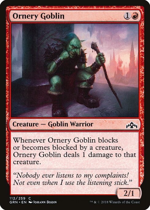 Goblin Turrão — Guilds of Ravnica 112