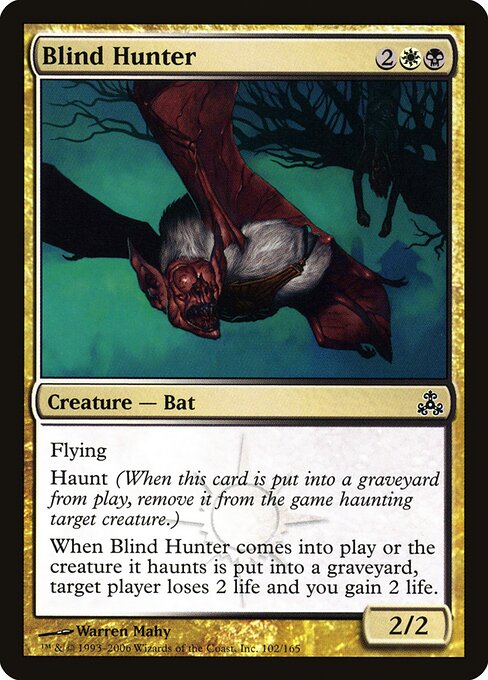 Caçador Cego — Guildpact 102