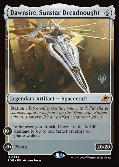 Dawnsire, Sunstar Dreadnought — Edge of Eternities Promos 238p