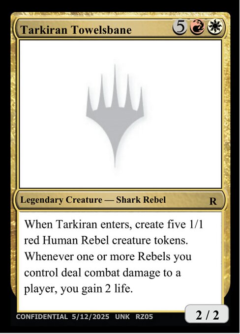 Tarkiran Towelsbane — Unknown Event RZ05k