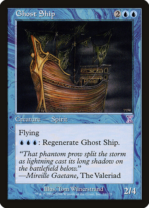 Navio Fantasma — Time Spiral Timeshifted 21