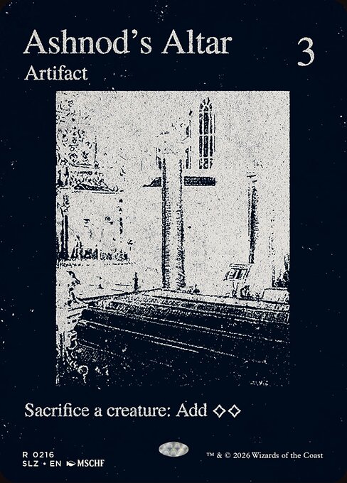 Altar de Ashnod — The Zeta Set 216