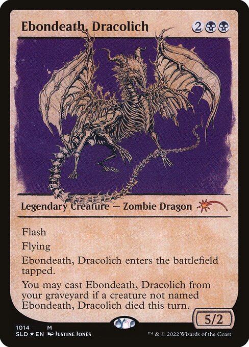 Morte de Ébano, Dracolich — Here Be Dragons 1014