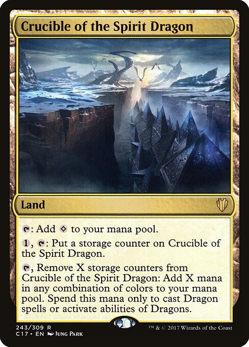 Crisol do Dragão Espírito — Commander 2017 243