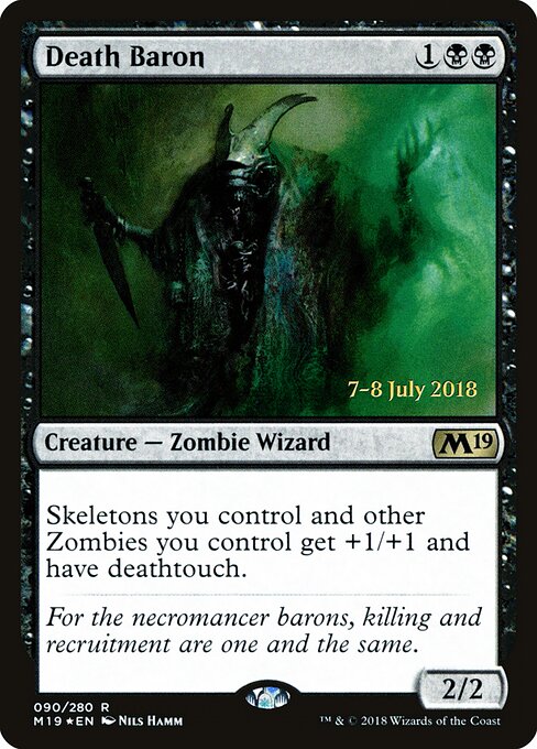 Barão da Morte — Core Set 2019 Promos 90s