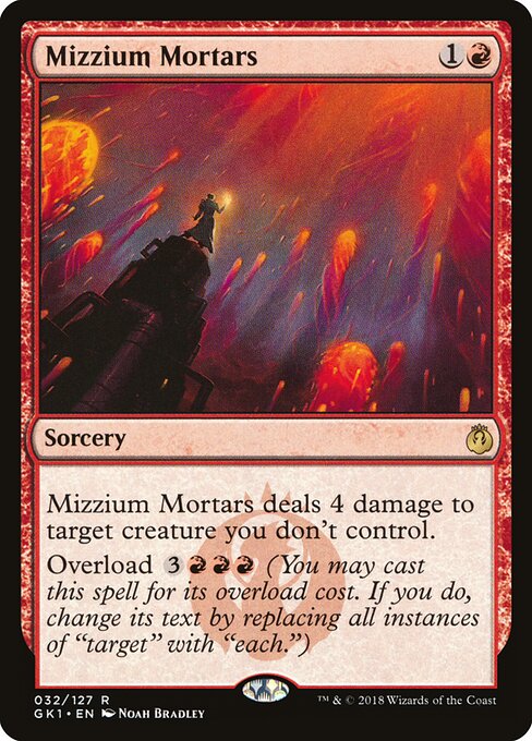 Morteiros de Mizzium — GRN Guild Kit 32