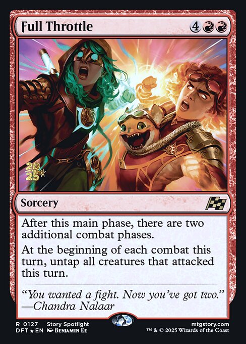 Full Throttle — Aetherdrift Promos 127s