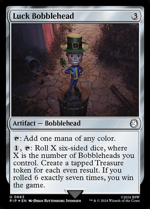 Luck Bobblehead — Fallout 663