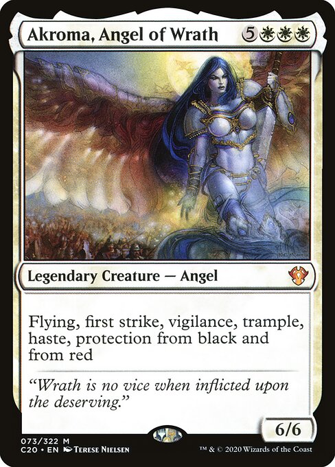Akroma, Anjo da Ira — Commander 2020 73