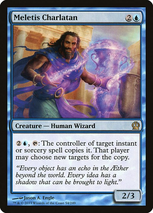 Charlatão de Meletis — Theros 54