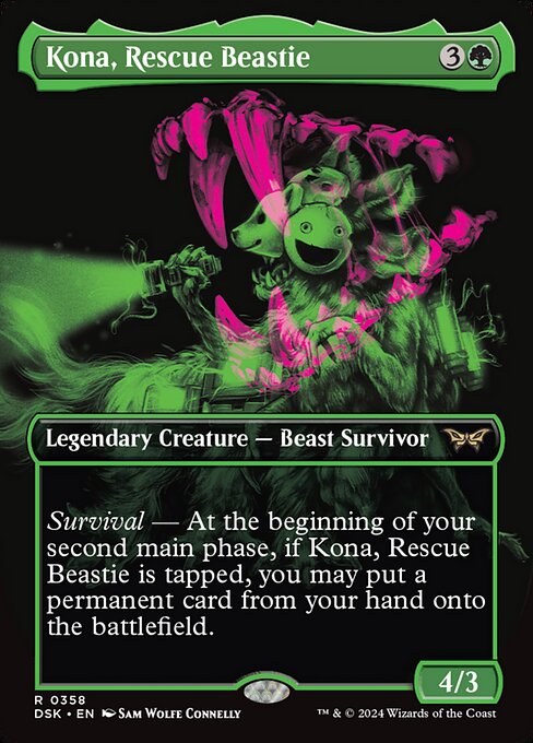 Kona, Rescue Beastie — Duskmourn: House of Horror 358