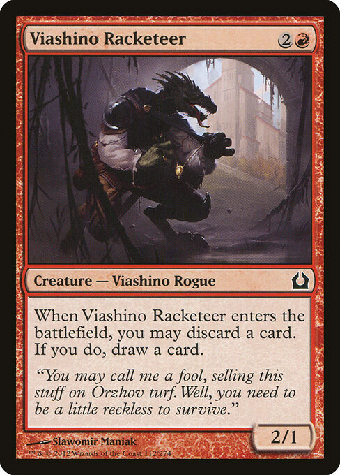 Extorsionário Viashino — Return to Ravnica 112