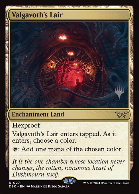 Valgavoth's Lair — Duskmourn: House of Horror Promos 271p