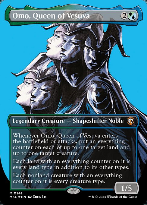Omo, Queen of Vesuva — Modern Horizons 3 Commander 141