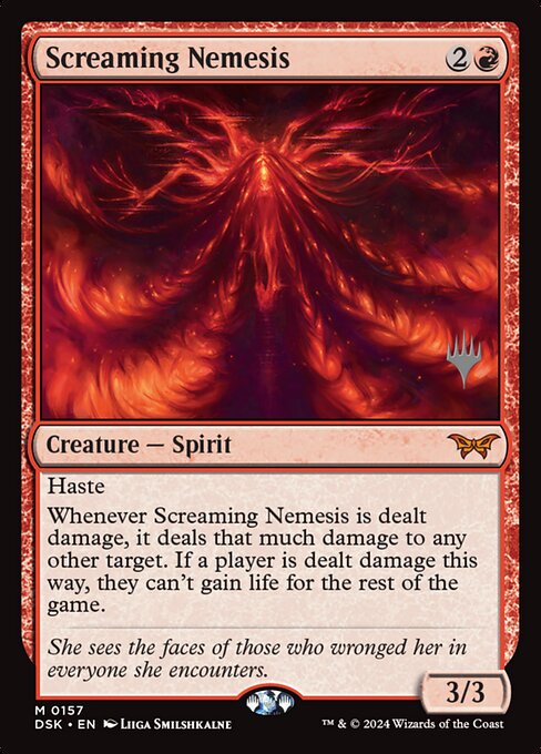 Screaming Nemesis — Duskmourn: House of Horror Promos 157p