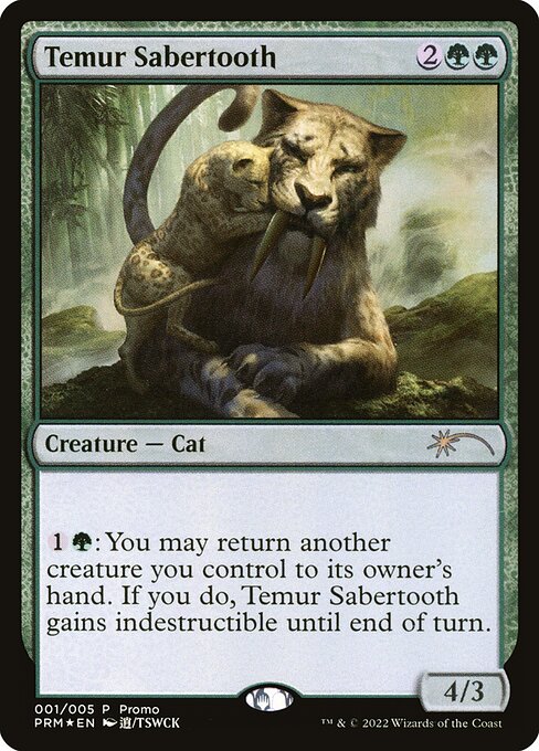 Dente-de-sabre Temur — Year of the Tiger 2022 1